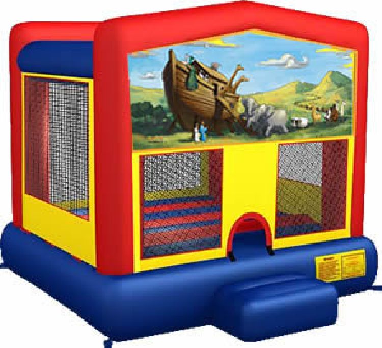 Noah's Ark Themed Bounce House
