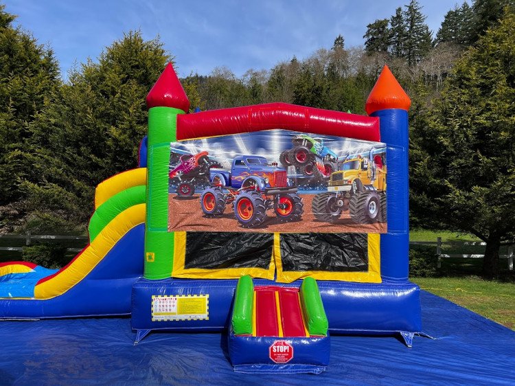 Monster Truck Fun Color Castle Combo Dry