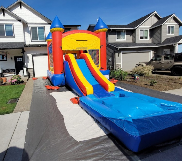 💧Adventure Water Slide Castle Bounce House Slide Combo